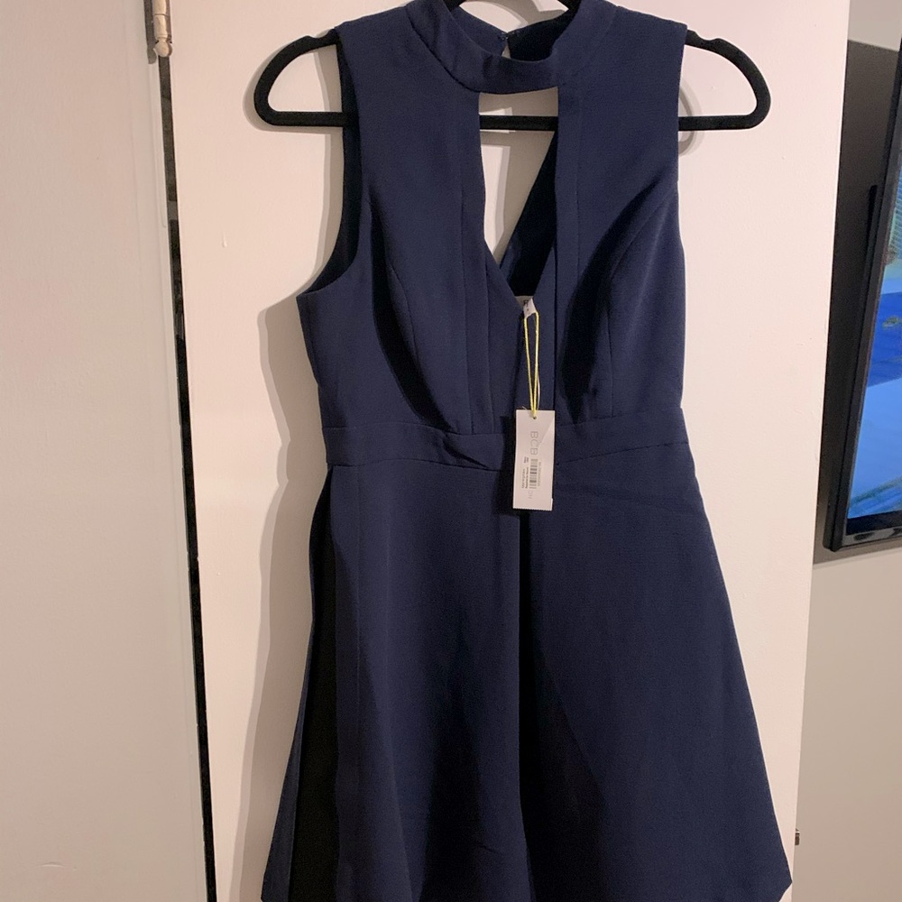 BNWT Navy Blue BCBG Dress